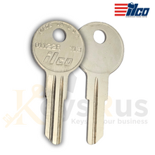 ILCO 01122R / Y13 Key Blanks – 10 Pack | Toolbox & Furniture Keyway | Brass Uncut Blanks