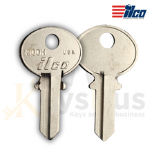 ILCO 1000H/ CO21 Key Blank – Uncut Key for Corbin Hardware – Brass Keyway H 10/pack