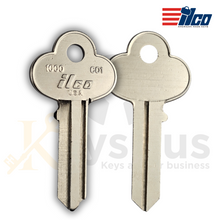 ILCO 1000 / CO1 Key Blanks – 10 Pack | 5-Pin Nickel-Plated Brass | Compatible with Corbin, Action, AMF, LaBelle, LL, Shur-Lock & More