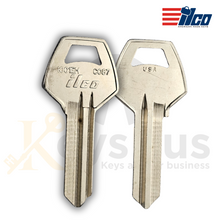 ILCO 1001EH / CO87 Key Blank – EH Section – 5 Pin – Brass – 10 Pack
