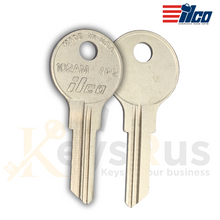 ILCO 102AM / AP2 / JMA CHI-10D Key Blanks – 10 Pack | Brass | Compatible with Chicago, Hudson, Steelcase, AMF & More
