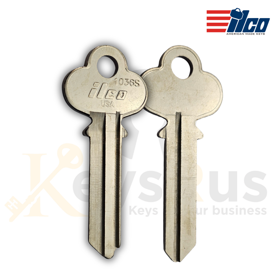 ILCO 1036S Key Blank 10 pack