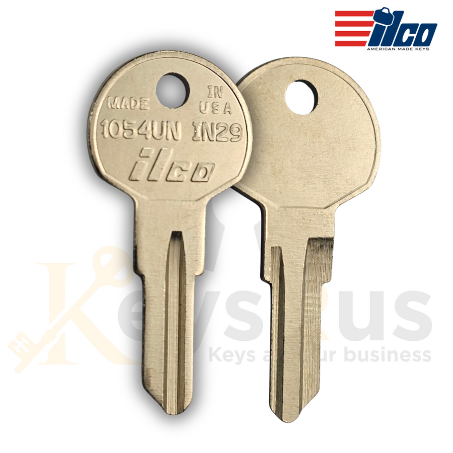 ILCO 1054UN / IN29 Key Blanks, 10 Pack Key for gun rack locks