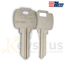 ILCO 1054WC / FA1 Key Blanks – 10 Pack – Nickel Plated Brass Keys for Falcon & More