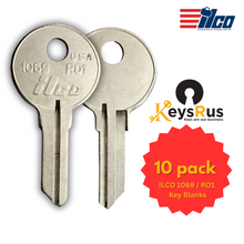 ILCO 1686 / WN2 Key Blanks – 10/Pack