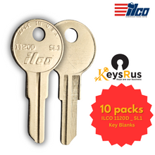 ILCO 1120D / SL1 Key Blanks – 10 Pack | Fits Slaymaker, Rockaway, Indiana, SP, and More
