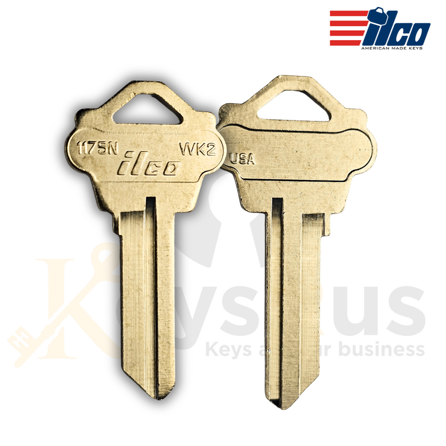ILCO 1175N / WK2 Key Blanks, 10 Pack