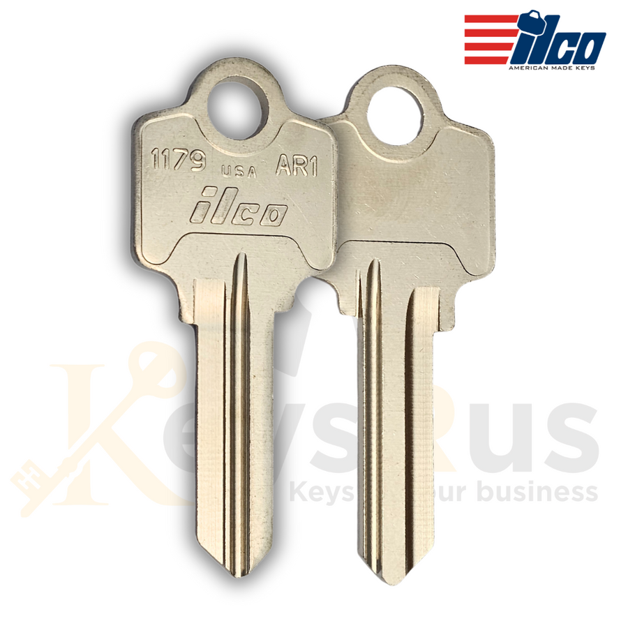 ILCO 1179 / AR1 Key Blanks, 10 Pack