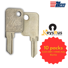 ILCO 1597 / HAW1 Key Blanks – 10 Pack | Fits Haworth, Anderson Hickey, Hudson, nVision Furniture Locks