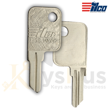 ILCO 1598 / HAW2 / JMA HAW3D Key Blanks – 10 Pack | Fits Haworth, Anderson Hickey, Hudson, nVision Furniture Locks
