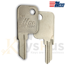 ILCO 1599 / HAW3 / JMA HAW4D Key Blanks – 10 Pack | Fits Haworth, Anderson Hickey, Hudson Furniture Locks