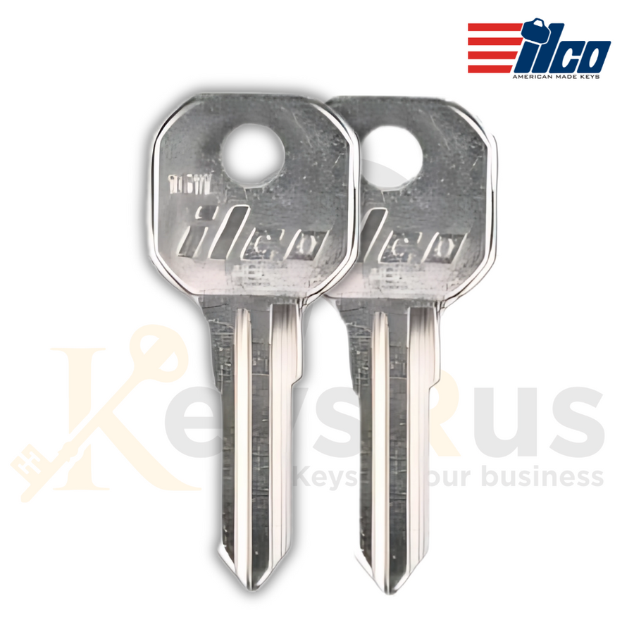 ILCO 1611 Key Blanks, 10 / Pack