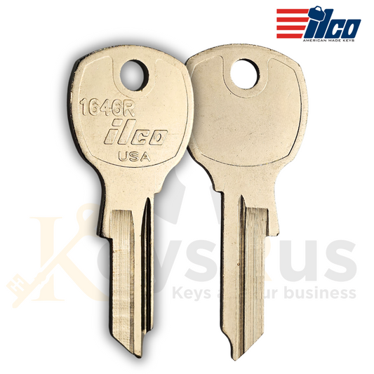 ILCO 1646R Key Blanks – 10 Pack | USPS Mailbox Key Blank for CBU, Vital, Salsbury, and More