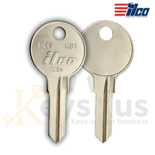ILCO 1649 / KB1 Furniture Key Blank – 10/Pack