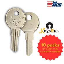 ILCO 1654 / KB2 Furniture Key Blank – 10/Pack
