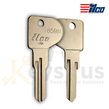 ILCO 1659R Key Blanks – 10 Pack | Canada Post Mailbox Key Blank | Nickel-Plated Brass | Made in USA