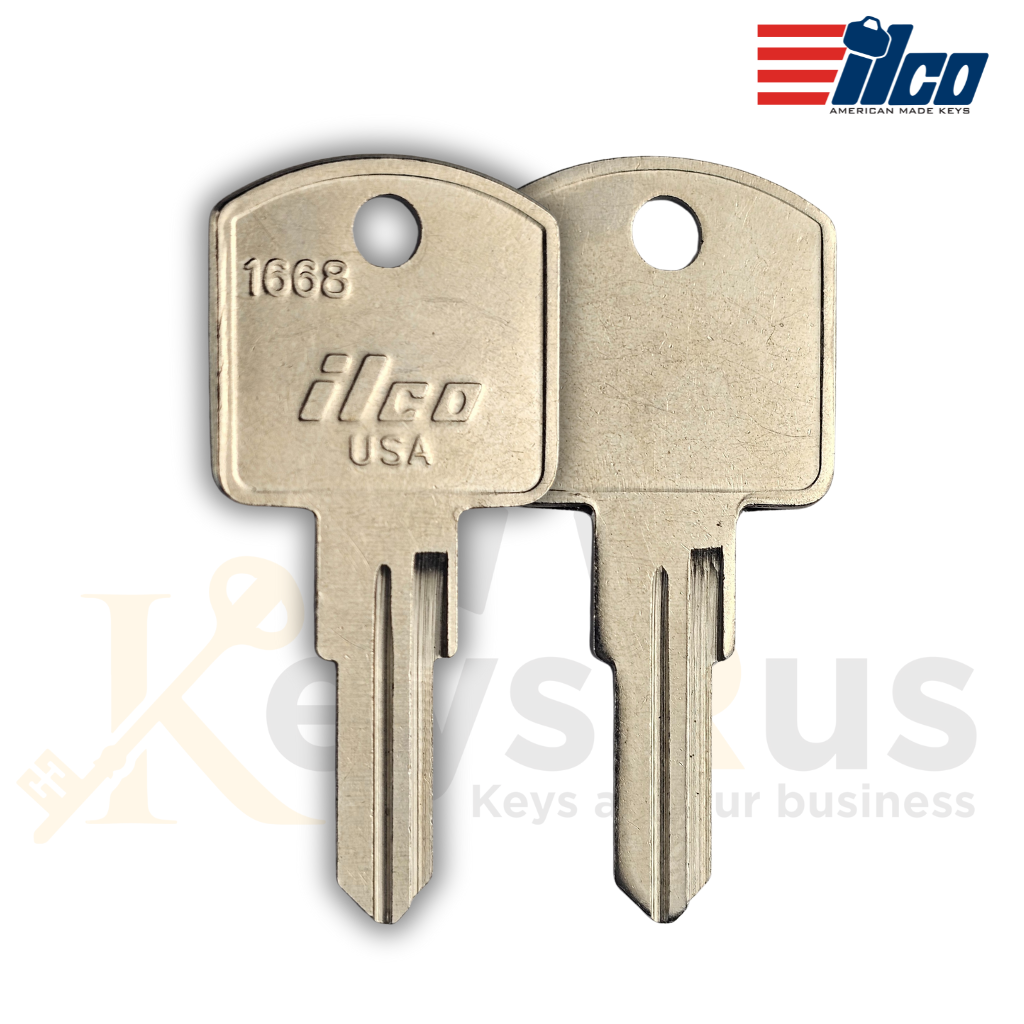ILCO 1668 / Richelieu 009 Key Blanks – 10 Pack