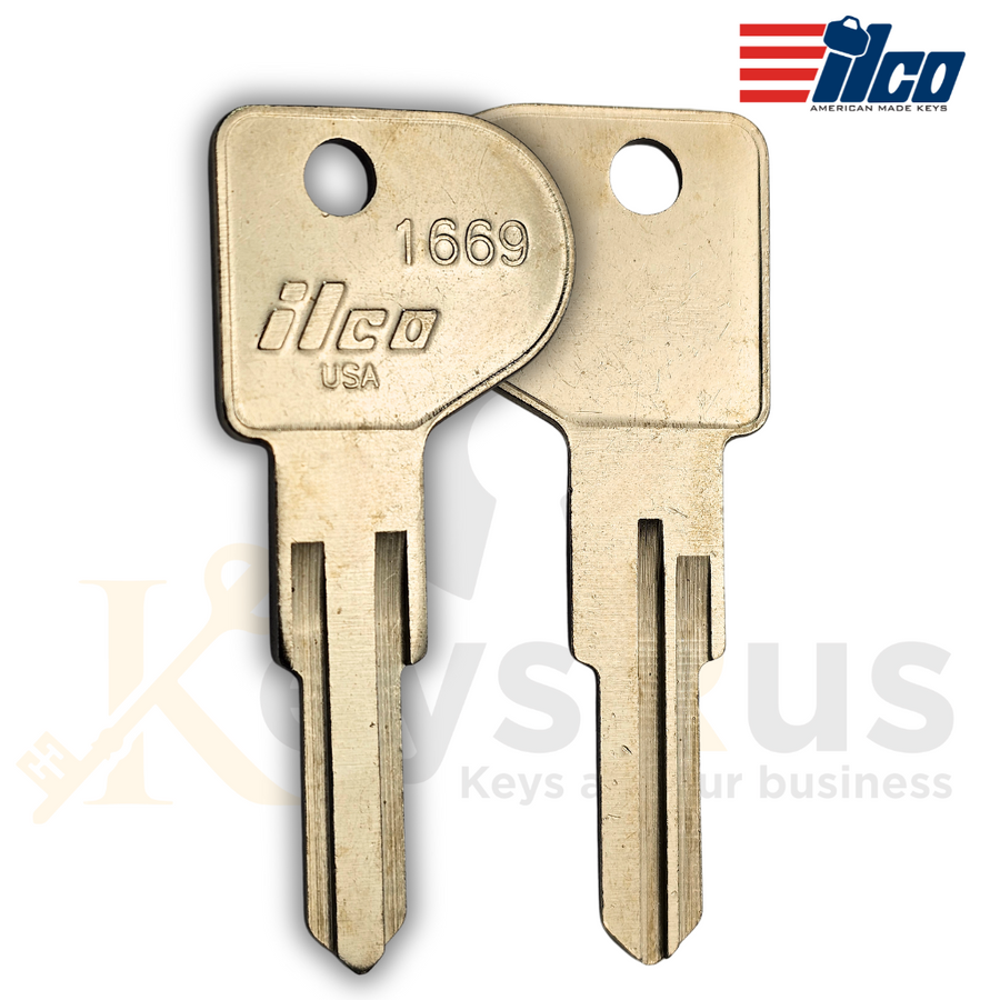 ILCO 1669 Key Blanks, 10 Pack