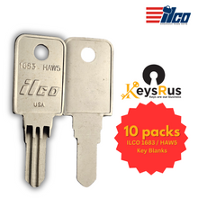 ILCO 1683 / HAW5 Key Blank – 10/Pack | Fits Haworth, Anderson Hickey, Hudson Furniture Locks