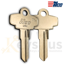 ILCO 752 Key Blanks – 10 Pack | Fits Canada Post, Fort, Craftsman, Polaris, Mac & More – Nickel-Plated Brass – Made in USA