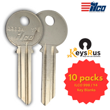 ILCO 998GA / Y78 Key Blanks – 10 Pack
