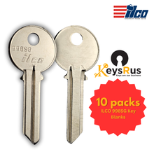 ILCO 998SG Key Blank – Uncut Steel Key for Sargent Locks –10/pack