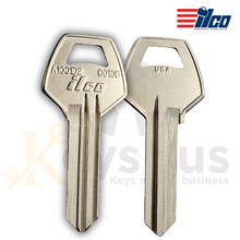 ILCO A1001D2 / CO108 Key Blanks – 10 Pack