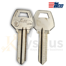 ILCO A1001DH / CO95 Key Blanks – 10 Pack | 6-Pin Key Blanks for Corbin Locks | Nickel-Plated Brass – 59B2 Section
