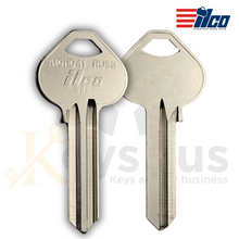 ILCO A1011D41 / RU53 Key Blanks – 10 Pack | 6-Pin Key Blank for Russwin Locks | Bypasses D1–D4 Sections | Nickel-Plated Brass