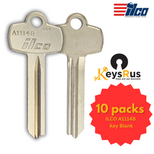 ILCO A1114B Key Blank – 5, 6 & 7 Pin – SFIC Lock – Nickel Silver – 10 Pack