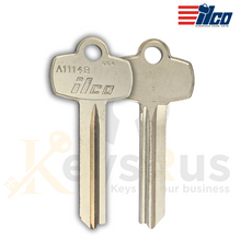 ILCO A1114B Key Blank – 5, 6 & 7 Pin – SFIC Lock – Nickel Silver – 10 Pack