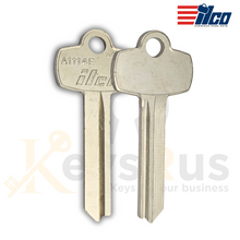 ILCO A1114E SFIC Key Blank – E Section – 5/6/7 Pin – 10/Pack | Compatible with Best Interchangeable Core Locks | Nickel Silver