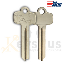 ILCO A1114K Key Blanks – 10 Pack | Durable Brass Key Blanks for Residential & Commercial Use