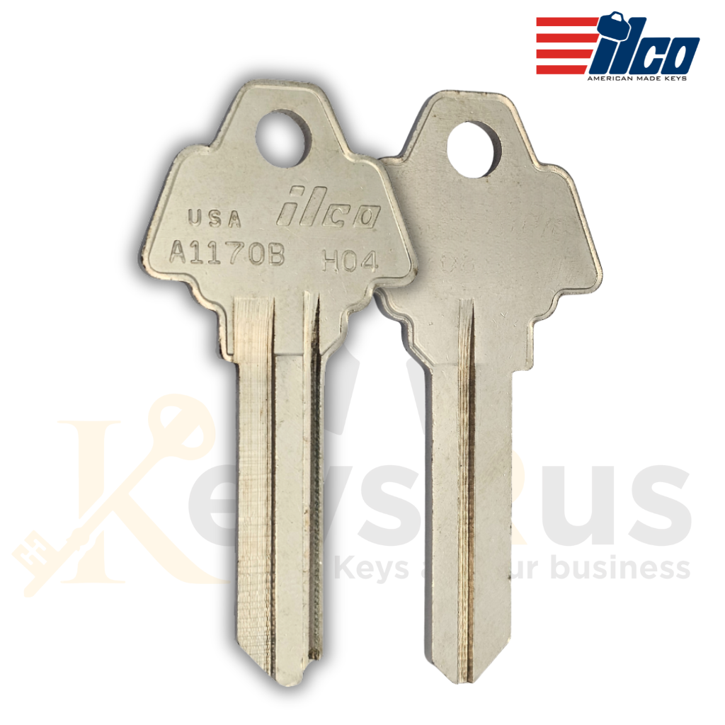 ILCO A1170B / HO4 Key Blanks – 10 Pack | Residential & Commercial Use