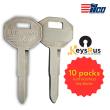 ILCO DC3 / X121 Key Blank – Uncut Brass Key for Dexter by Schlage Locks – Single or Bulk