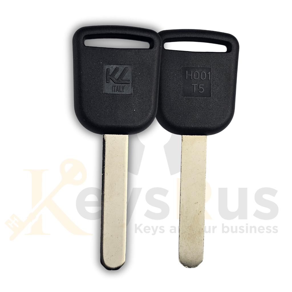 ILCO HO01T5 Transponder Key – T5 Cloneable Chip – Fits 2002–2006 Honda Vehicles – NOVA ID T5 – Cloneable Key Blank