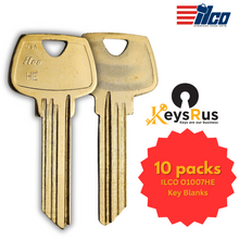 ILCO O1007HE Key Blanks – 10 Pack | 6-Pin HE Section Key for Sargent Locks | Nickel Silver