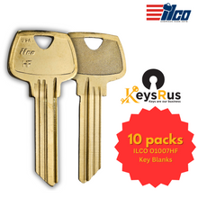 ILCO O1007HF Key Blanks – 10 Pack | 6-Pin HF Section Key for Sargent Locks | Nickel Silver