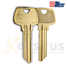 ILCO O1007HF Key Blanks – 10 Pack | 6-Pin HF Section Key for Sargent Locks | Nickel Silver