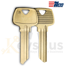 ILCO O1007LN / 01007LN / 6270LN Sargent Key Blanks – 10 Pack | 6-Pin LN Keyway | Brass