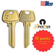 ILCO O1007RA / S50 Key Blanks – 10 Pack | Nickel Silver | 6 Pin | Genuine ILCO Brand