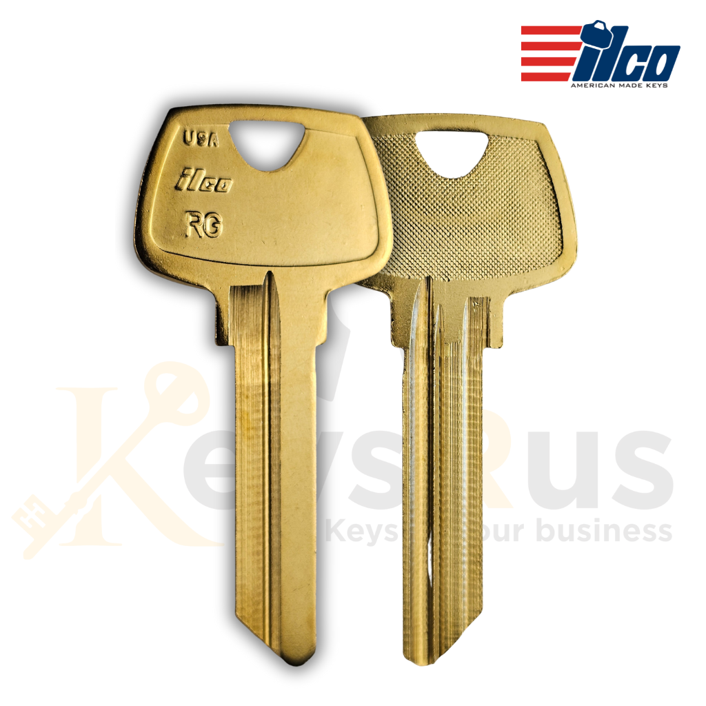 55 Key ILCO O1007RG / S-55 Key Blanks – 10 Pack | Nickel Silver | 6 Pin | Gen ...