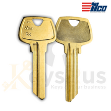 ILCO O1007RK / S-57 Key Blanks – 10 Pack | Nickel Silver | 6 Pin | Genuine ILCO Brand