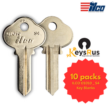 ILCO O1010 / S4 Key Blank – 5 Pin – Nickel Plated Brass – 10 Pack