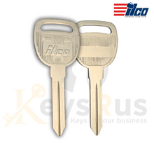 ILCO P1111 / B91 Automotive Key Blanks – 10 Pack | Compatible with GM Vehicles | Nickel-Plated Brass