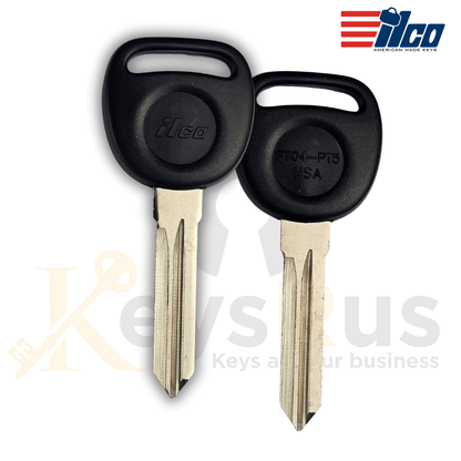 ILCO PT04-PT5 / B107-PT5 Cloning Transponder Key | Buick & Pontiac 2004–2009 | Megamos 13 Chip