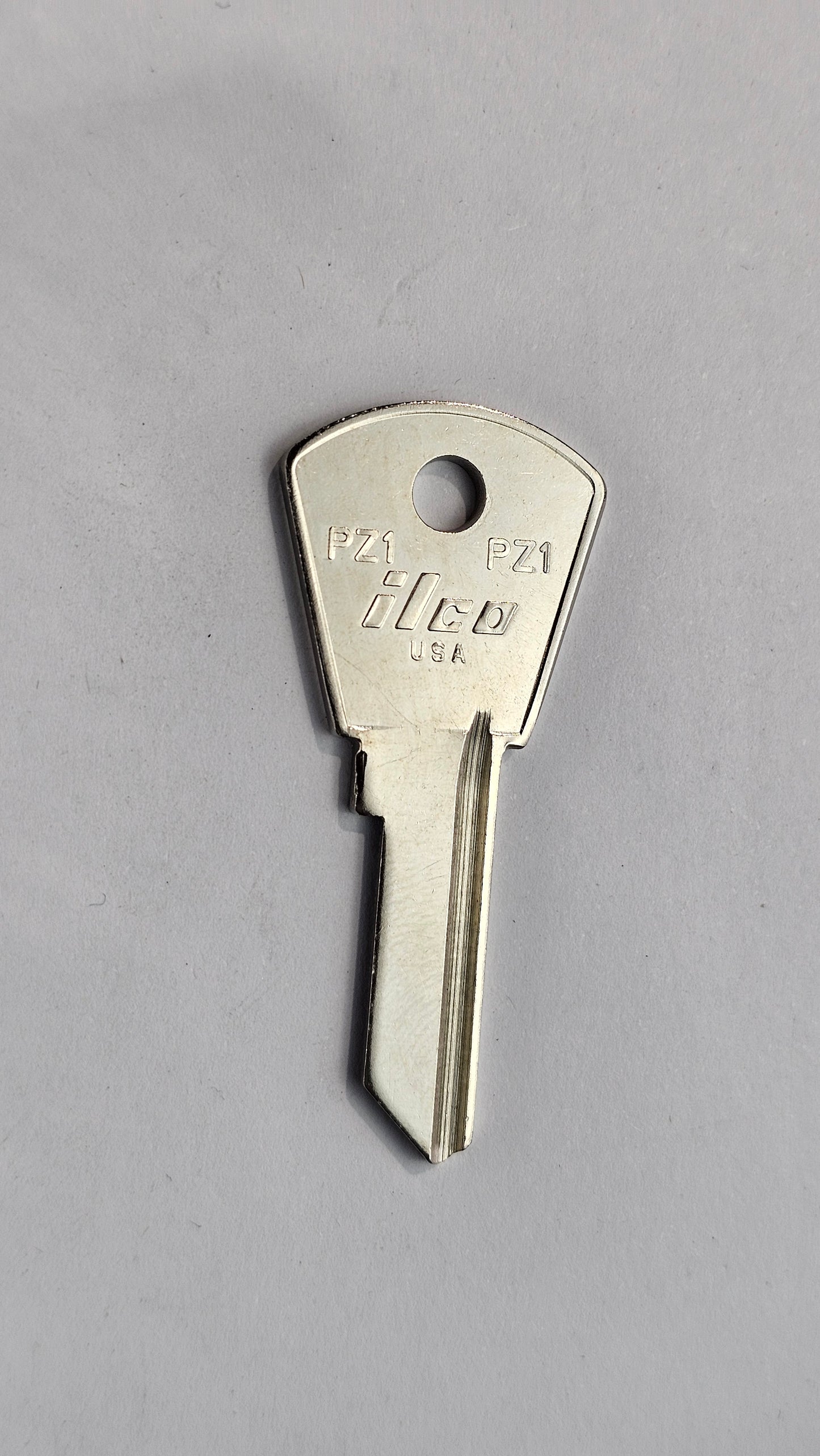 ILCO PZ1 Key Blanks – 10 Pack – Premium Nickel-Plated Brass for Papaiz & Emco Locks
