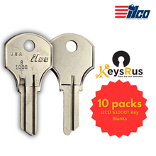 S1000T 10/Pack ILCO | High-Quality Key Blanks