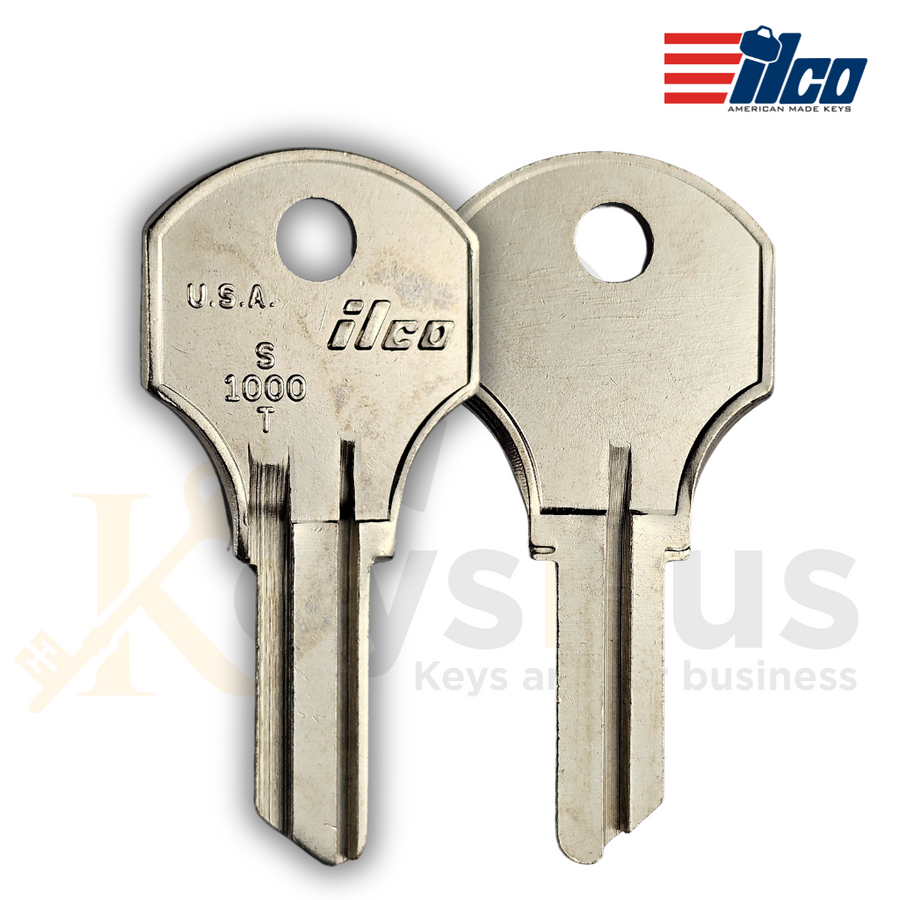 S1000T 10 pack ILCO, High-Quality Key Blanks
