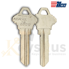 ILCO SC21 / A1145CE Key Blanks – 6-Pin – Nickel-Plated Brass – CE Section – 10 Pack – Uncut for Schlage Locks